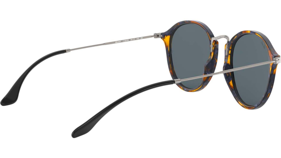 Ray-Ban RB2447 Sunglasses 1158R5-49 - Spotted Blue Havana Frame, Grey Lenses