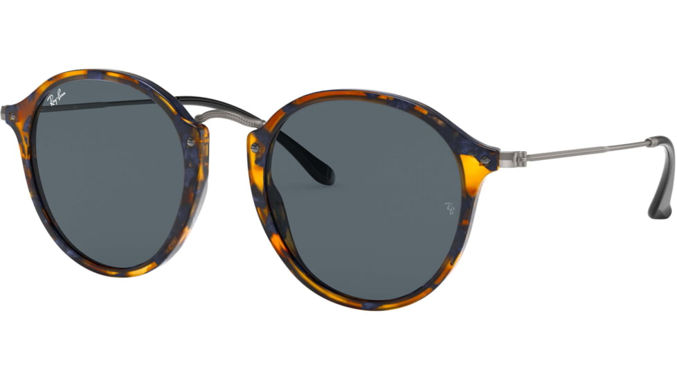 Ray-Ban RB2447 Sunglasses 1158R5-49 - Spotted Blue Havana Frame, Grey Lenses