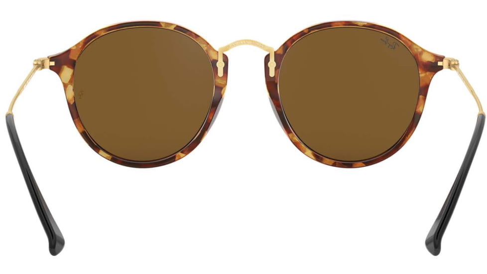Ray-Ban RB2447 Sunglasses 1160-49 - Spotted Brown Havana Frame, Brown Lenses