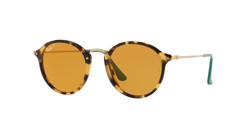 Ray-Ban RB2447 Single Vision Prescription Sunglasses, 49mm, Yellow Havana, RB2447-1244N9-49-SV