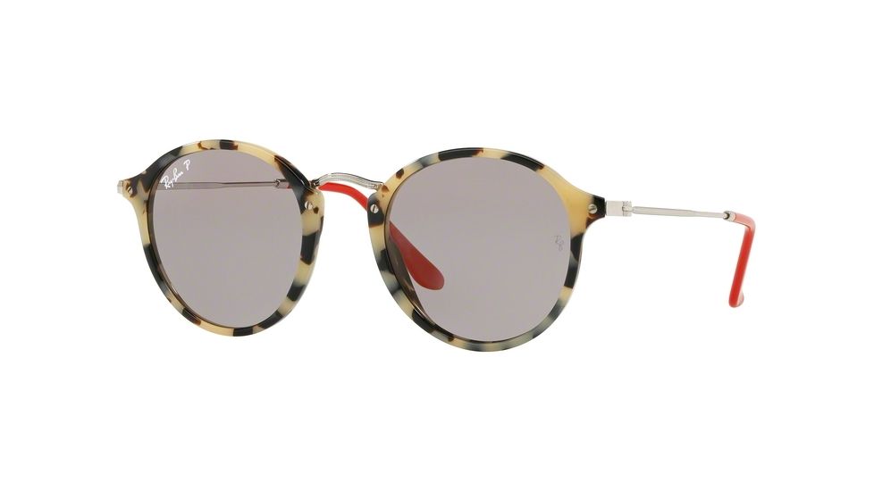 Ray-Ban RB2447 Single Vision Prescription Sunglasses, 49mm, Beige Havana, RB2447-1247P2-49-SV