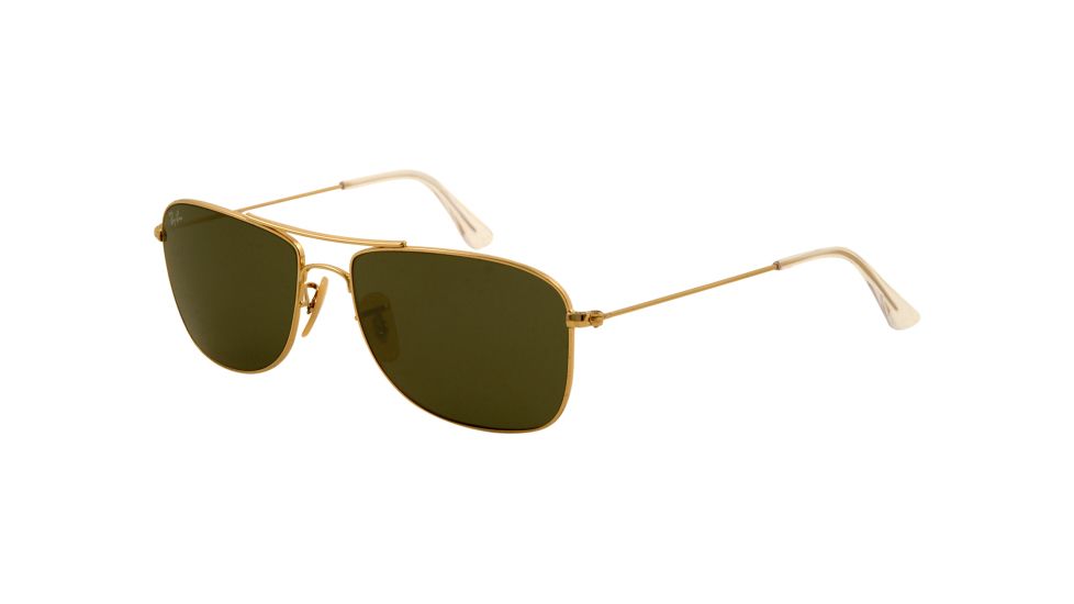 Ray-Ban RB3477 Sunglasses 001-5916 - Arista Frame, Crystal Green Lenses