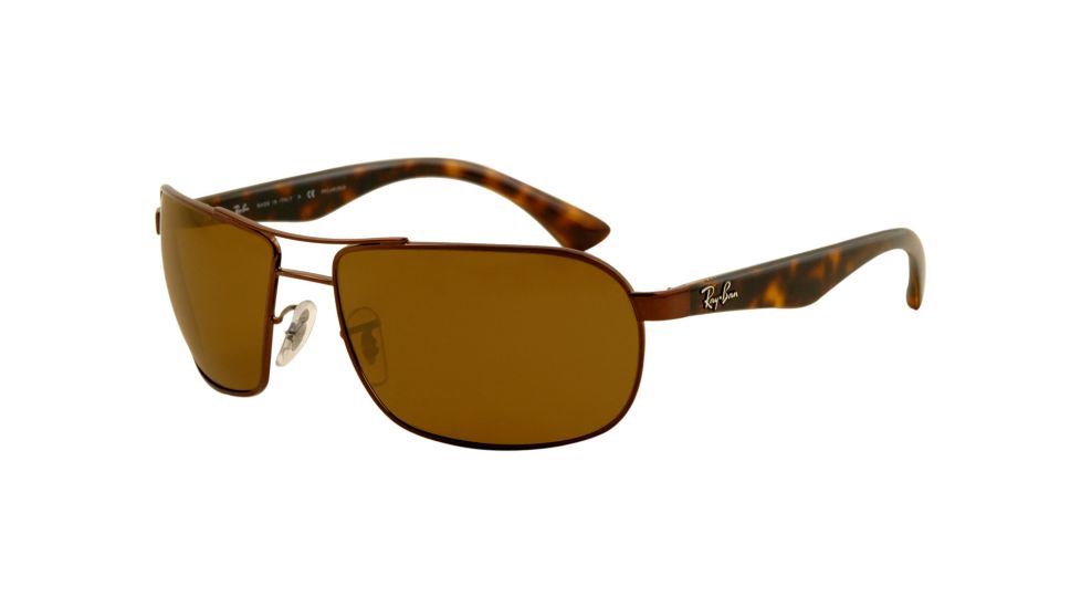Ray-Ban RB3492 Sunglasses 014/57-6216 - Brown Frame, Crystal Brown Lenses