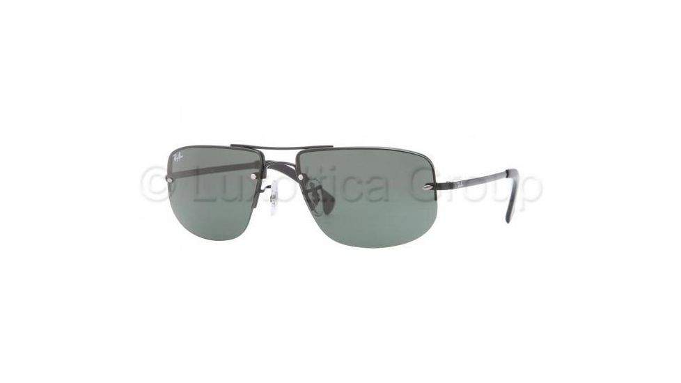 Ray-Ban RB3497 Progressive Prescription Sunglasses RB3497-002-71-59 - Lens Diameter 59 mm, Lens Diameter 59 mm, Frame Color Black