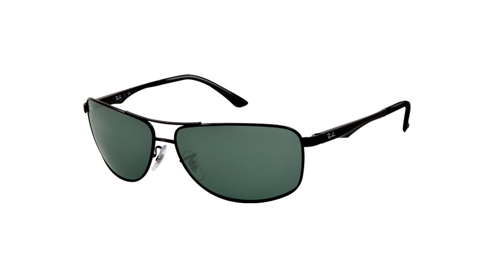 Ray-Ban RB3506 Single Vision Prescription Sunglasses RB3506-002-71-61 - Lens Diameter 61 mm, Frame Color Black