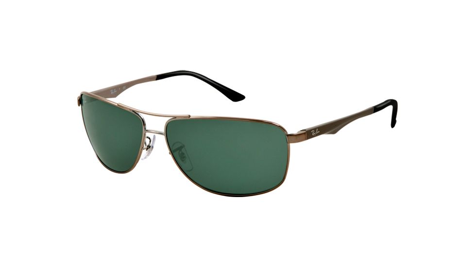 Ray-Ban RB3506 Single Vision Prescription Sunglasses RB3506-004-71-61 - Lens Diameter 61 mm, Frame Color Gunmetal