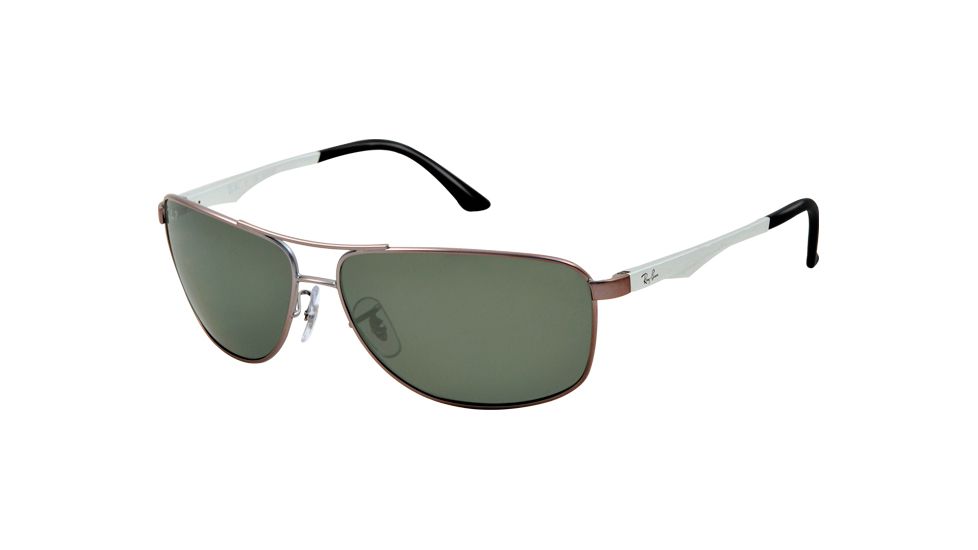 Ray-Ban RB3506 Single Vision Prescription Sunglasses RB3506-029-9A-64 - Lens Diameter 64 mm, Frame Color Matte Gunmetal