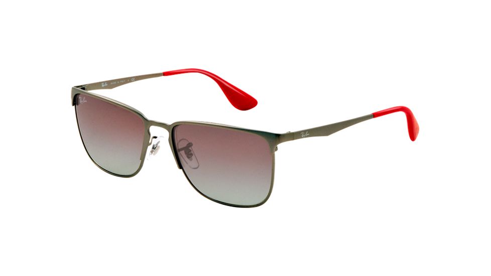 Ray-Ban RB3508 Single Vision Prescription Sunglasses RB3508-029-11-56 - Lens Diameter 56 mm, Lens Diameter 56 mm, Frame Color Matte Gunmetal