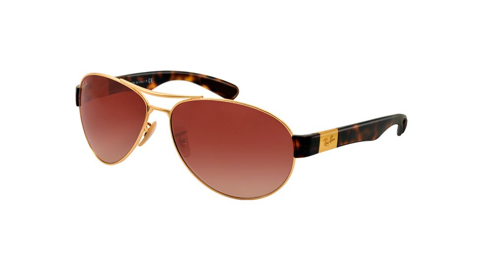 Ray-Ban RB3509 Single Vision Prescription Sunglasses RB3509-001-13-63 - Lens Diameter 63 mm, Lens Diameter 63 mm, Frame Color Arista