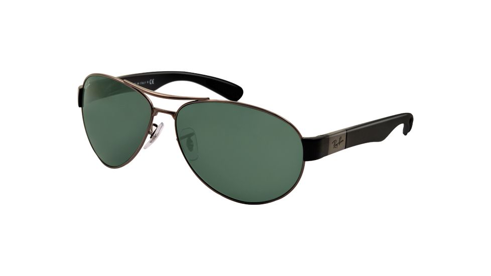 Ray-Ban RB3509 Single Vision Prescription Sunglasses RB3509-004-71-63 - Lens Diameter 63 mm, Lens Diameter 63 mm, Frame Color Gunmetal