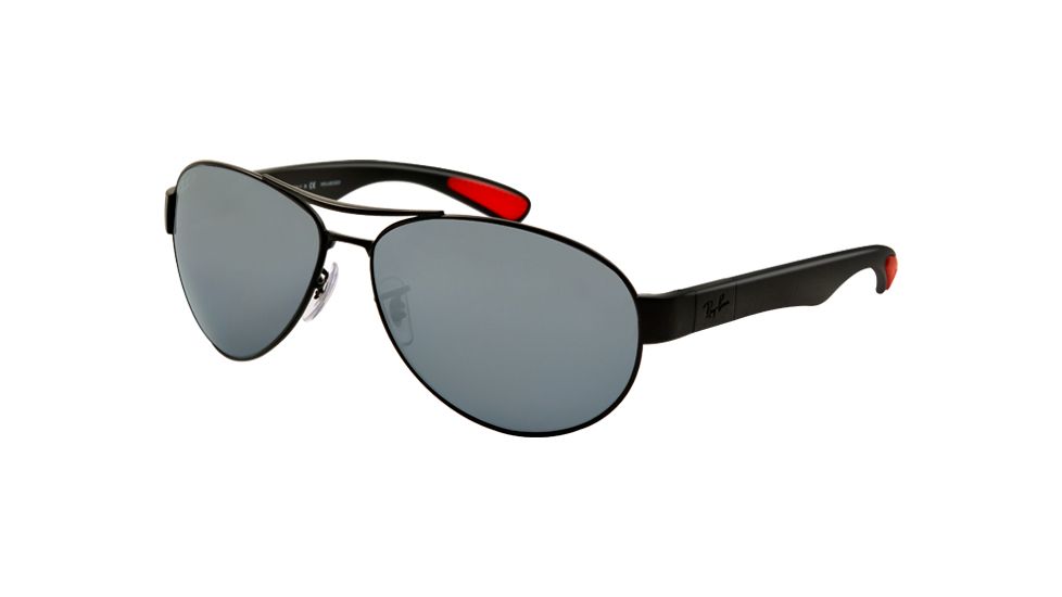 Ray-Ban RB3509 Single Vision Prescription Sunglasses RB3509-006-82-63 - Lens Diameter 63 mm, Lens Diameter 63 mm, Frame Color Matte Black