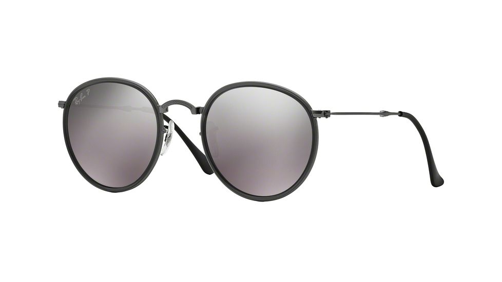 Ray-Ban RB3517 Sunglasses 029/N8-48 - Matte Gunmetal Frame, Polar Grey Mirror Lenses