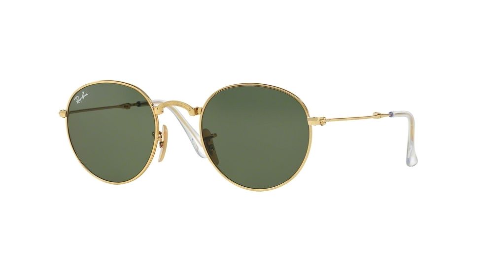 Ray-Ban RB3532 Single Vision Prescription Sunglasses RB3532-001-47 - Lens Diameter 47 mm, Frame Color Gold
