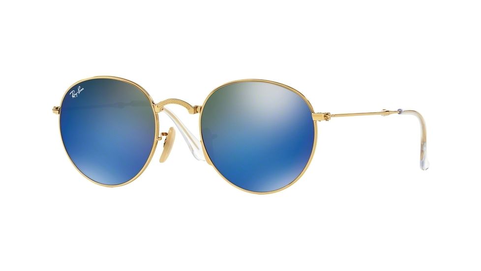 Ray-Ban RB3532 Single Vision Prescription Sunglasses RB3532-001-68-50 - Lens Diameter 50 mm, Frame Color Gold