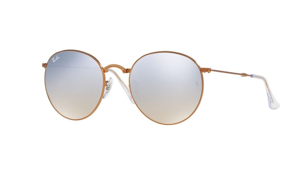Ray-Ban RB3532 Single Vision Prescription Sunglasses RB3532-198-9U-47 - Lens Diameter 47 mm, Frame Color Shiny Bronze