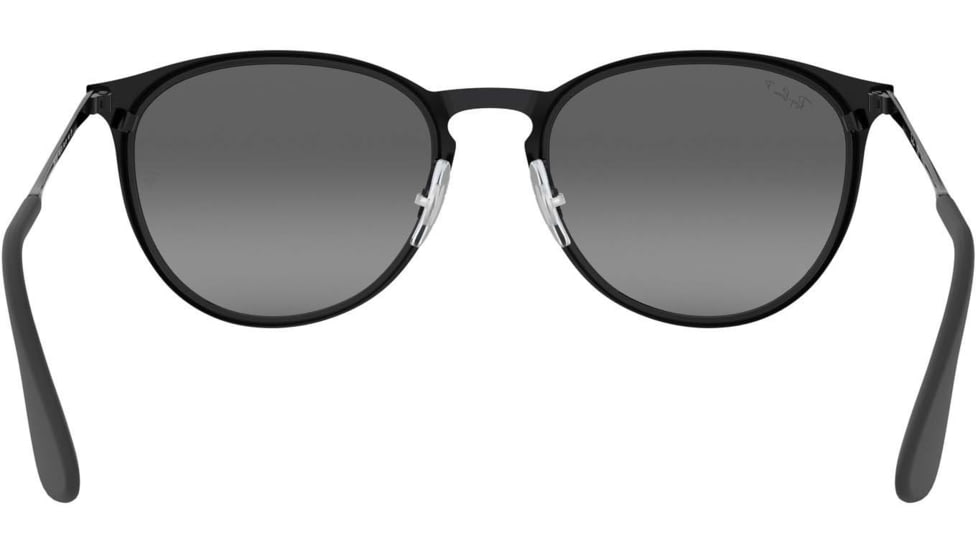 Ray-Ban RB3539 Sunglasses 002/T3-54 - Shiny Black Frame, Light Grey Gradient Grey Polar Lenses