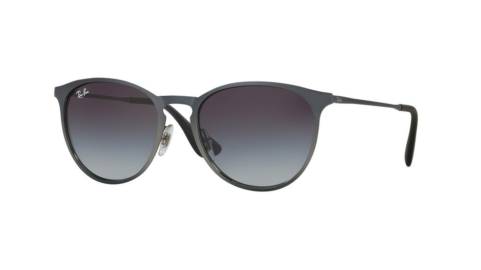 Ray-Ban RB3539 Sunglasses 192/8G-54 - Shot Grey Metallic Frame, Grey Gradient Lenses