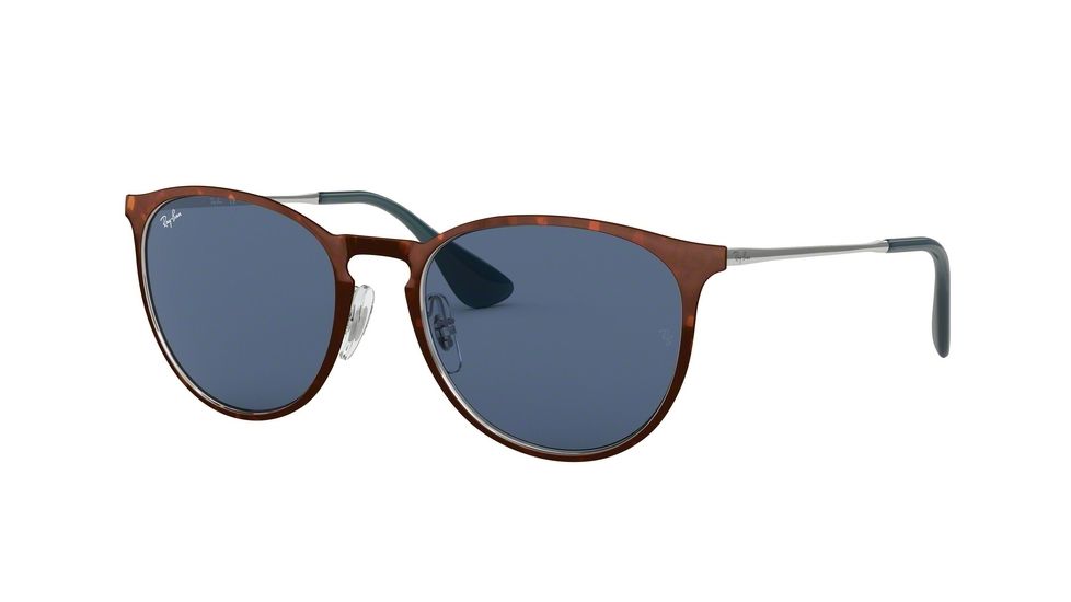 Ray-Ban RB3539 Sunglasses 913280-54 - Havana Frame, Dark Blue Lenses