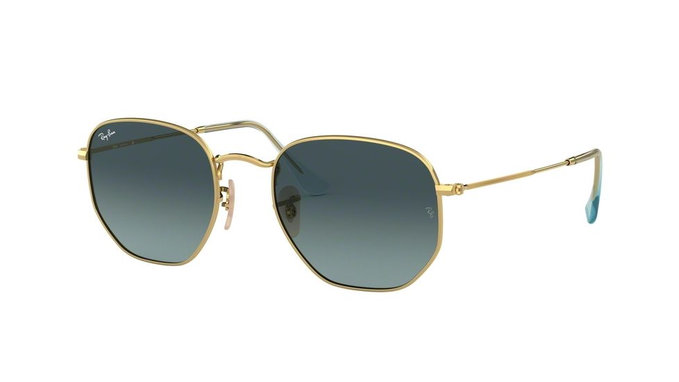 Ray-Ban RB3548N Sunglasses 91233M-54 - , Blue Gradient Grey Lenses
