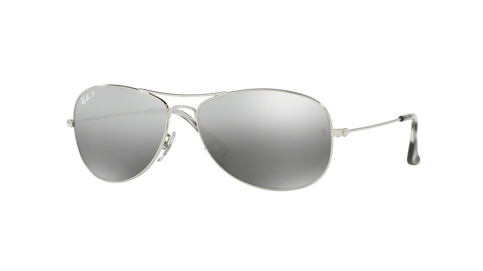 Ray-Ban RB3562 Bifocal Prescription Sunglasses RB3562-003-5J-59 - Lens Diameter 59 mm, Frame Color Shiny Silver