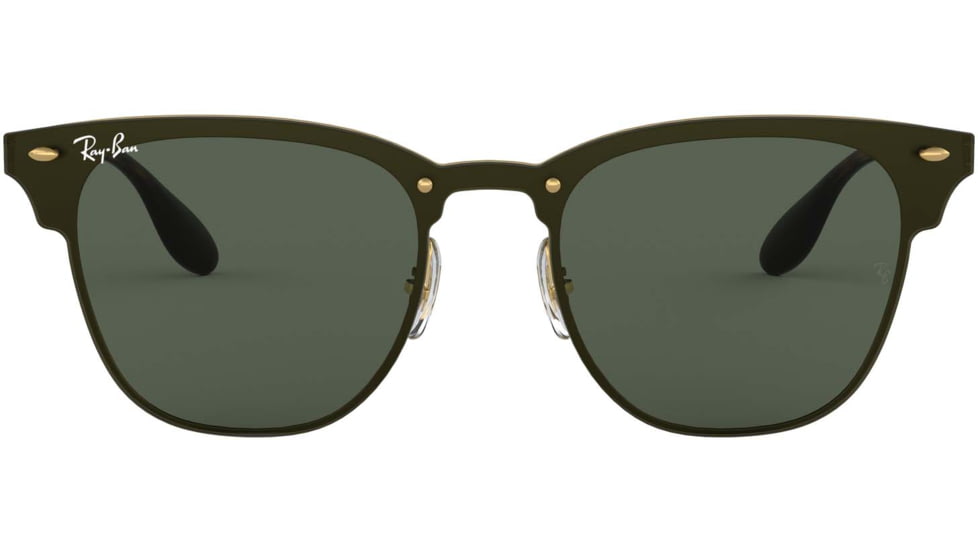 Ray-Ban RB3576N Sunglasses 043/71-47 - Brusched Gold Frame, Dark Green Lenses