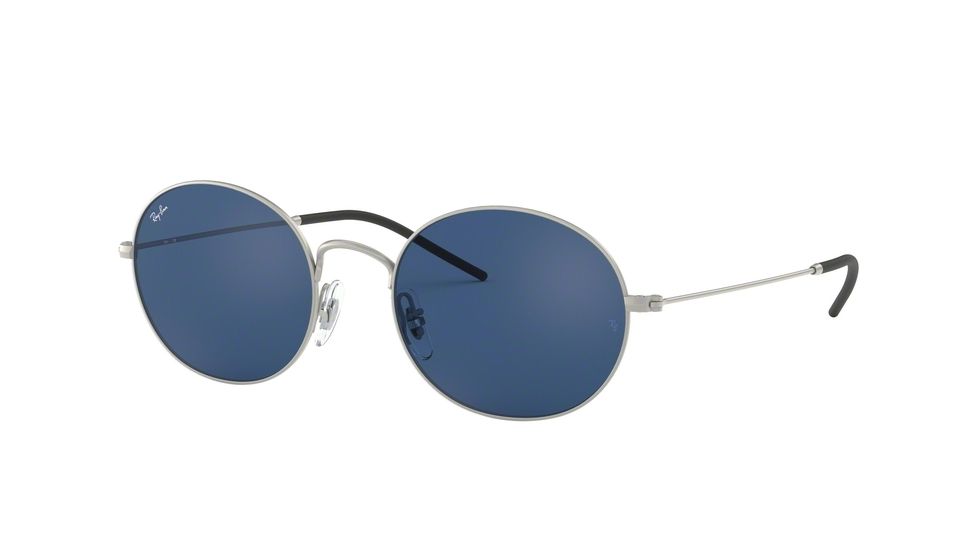 Ray-Ban RB3594 Prescription Sunglasses, 53mm, Silver, RB3594-911680-53-SV
