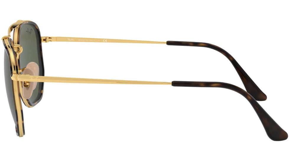 Ray-Ban RB3648M The Marshal II Sunglasses, Green Lenses, 001-52