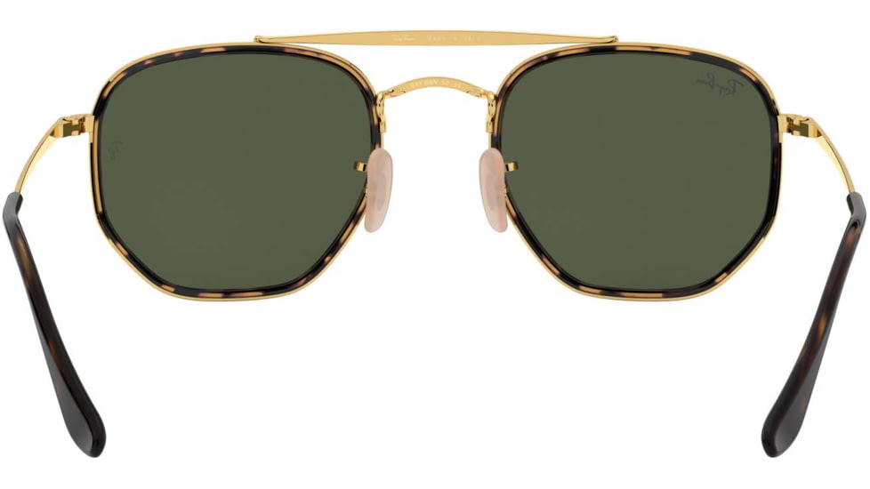 Ray-Ban RB3648M The Marshal II Sunglasses, Green Lenses, 001-52