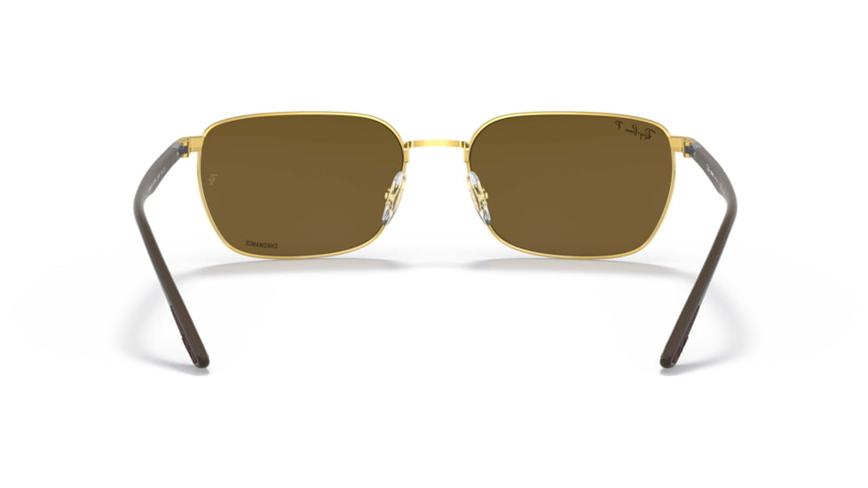 Ray-Ban RB3684CH Sunglasses, Polarized Brown Lenses, Arista, 58, RB3684CH-001-AN-58