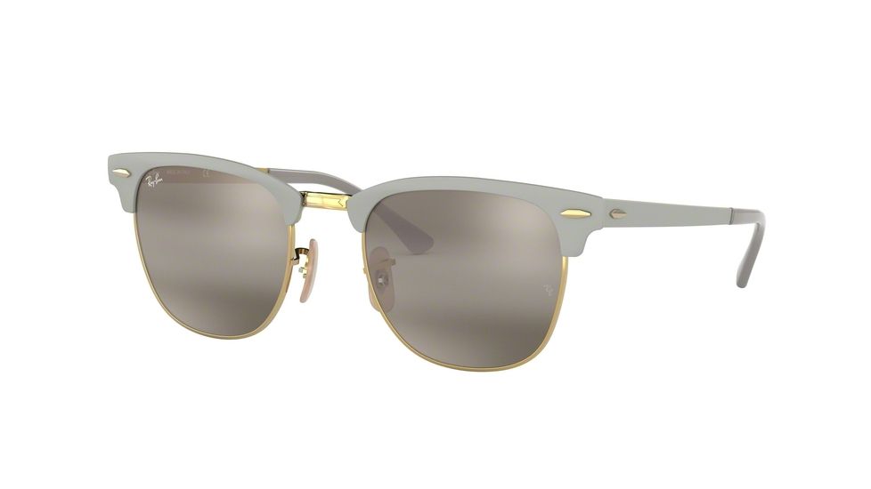 Ray-Ban RB3716 Prescription Sunglasses, 51mm, Grey, RB3716-9158AH-51-SV