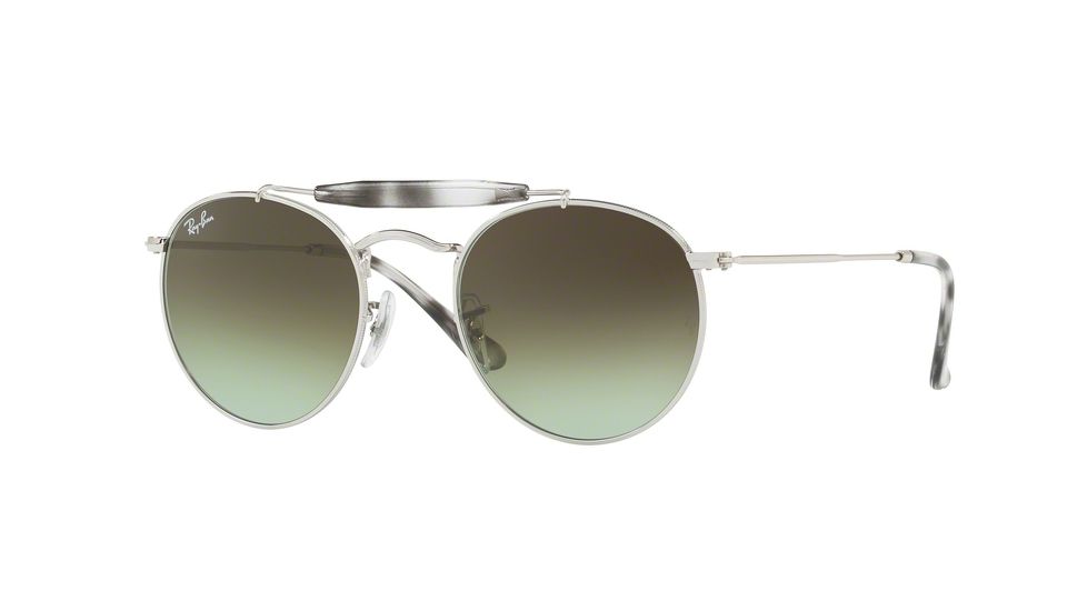 Ray-Ban RB3747 Single Vision Prescription Sunglasses RB3747-003-A6-50 - Lens Diameter 50 mm, Frame Color Silver