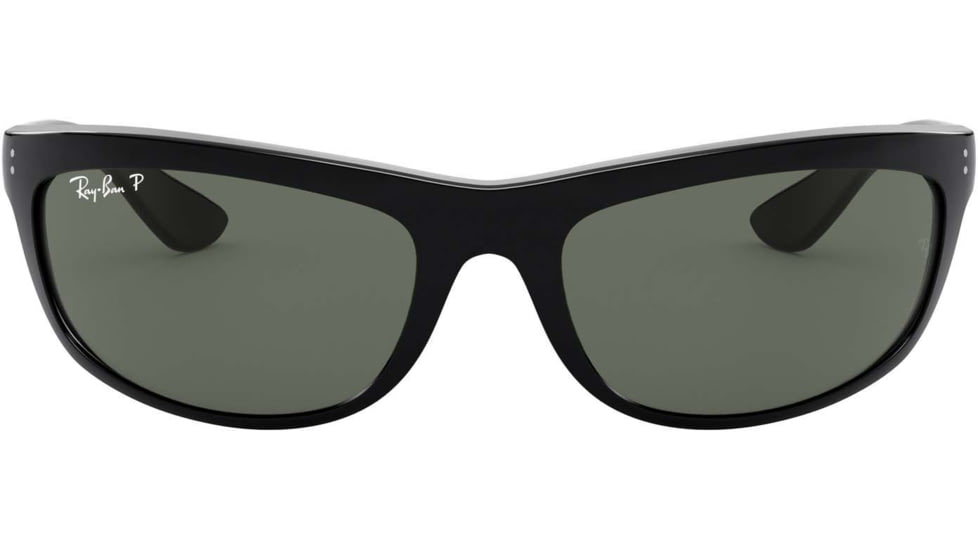 Ray-Ban RB4089 Sunglasses Styles - Black Frame w/ Crystal Green Polarized 62 mm Diameter Lenses, 601-58-6219