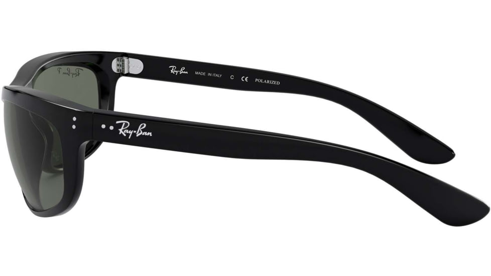 Ray-Ban RB4089 Sunglasses Styles - Black Frame w/ Crystal Green Polarized 62 mm Diameter Lenses, 601-58-6219