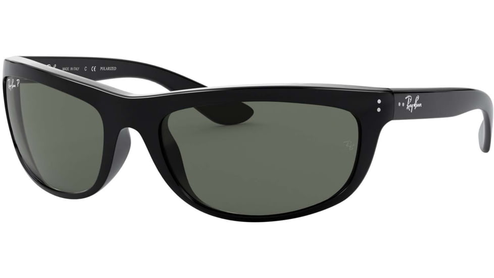 Ray-Ban RB4089 Sunglasses Styles - Black Frame w/ Crystal Green Polarized 62 mm Diameter Lenses, 601-58-6219