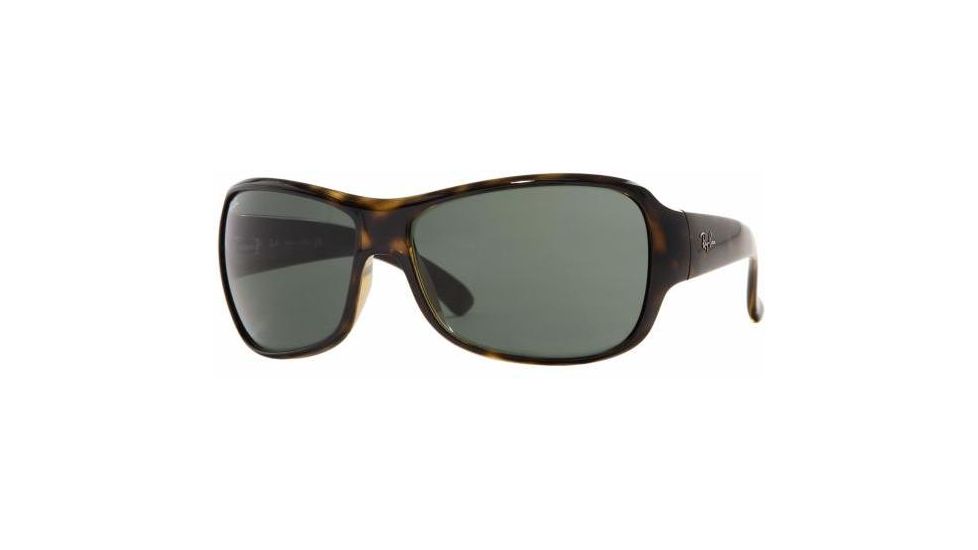 Ray Ban RB4097 #710/71 - Light Havana Frame, Green Lenses