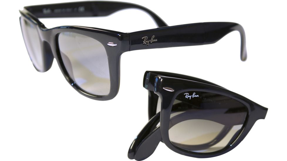 Ray-Ban RB4105 Bifocal Sunglasses - Black Frame / 54 mm Prescription Lenses, 601-5420