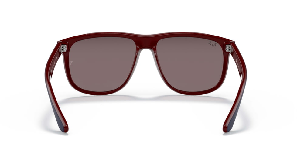 Ray-Ban RB4147 Standard Sunglasses, Violet Lenses, Matte Blue On Brown, 60, RB4147-65697N-60