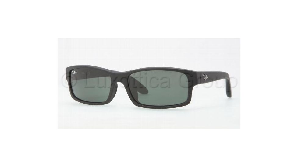 Ray-Ban RB4151F Bifocal Prescription Sunglasses RB4151F-622-71-5917 - Lens Diameter 59 mm, Frame Color Black Rubberize