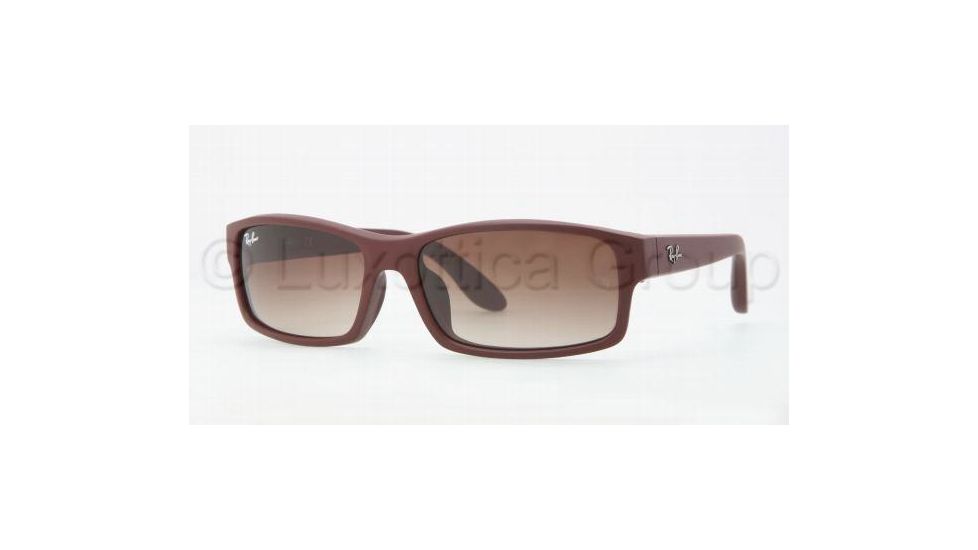 Ray-Ban RB4151F Bifocal Prescription Sunglasses RB4151F-816-13-5917 - Lens Diameter 59 mm, Frame Color Red Beet Rubberize