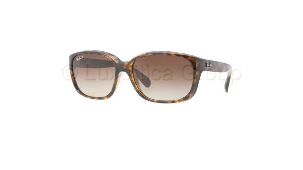 Ray-Ban RB4161 Sunglasses 710/M2-5916 - Havana Crystal Polarized Brown Gradient