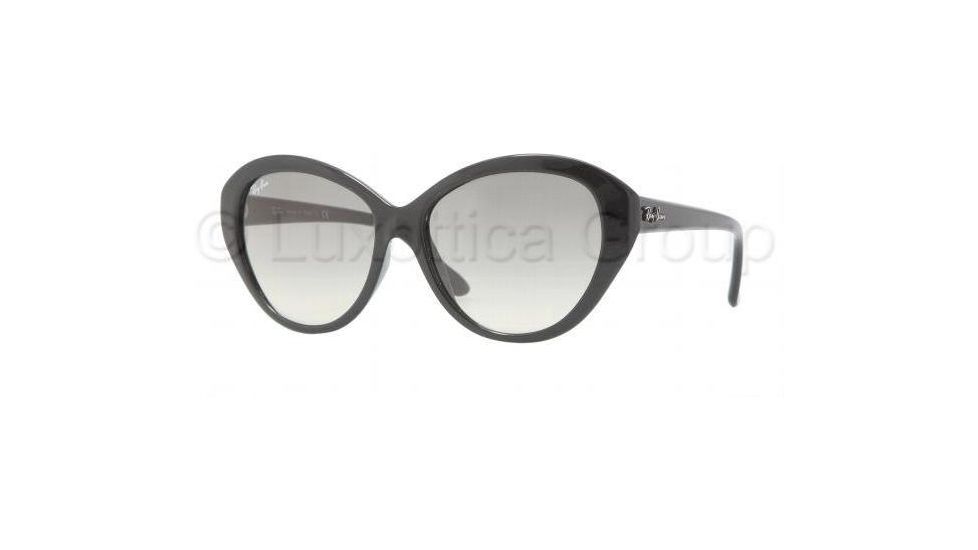 Ray-Ban RB4163 Progressive Prescription Sunglasses RB4163-601-32-5515 - Lens Diameter: 55 mm, Frame Color: Black
