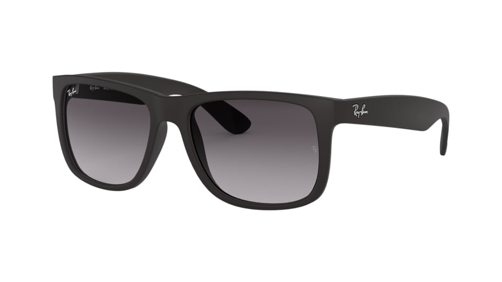 Ray-Ban RB4165 Sunglasses 601/8G-5416 - Black Rubber Frame, Gray Gradient Lenses