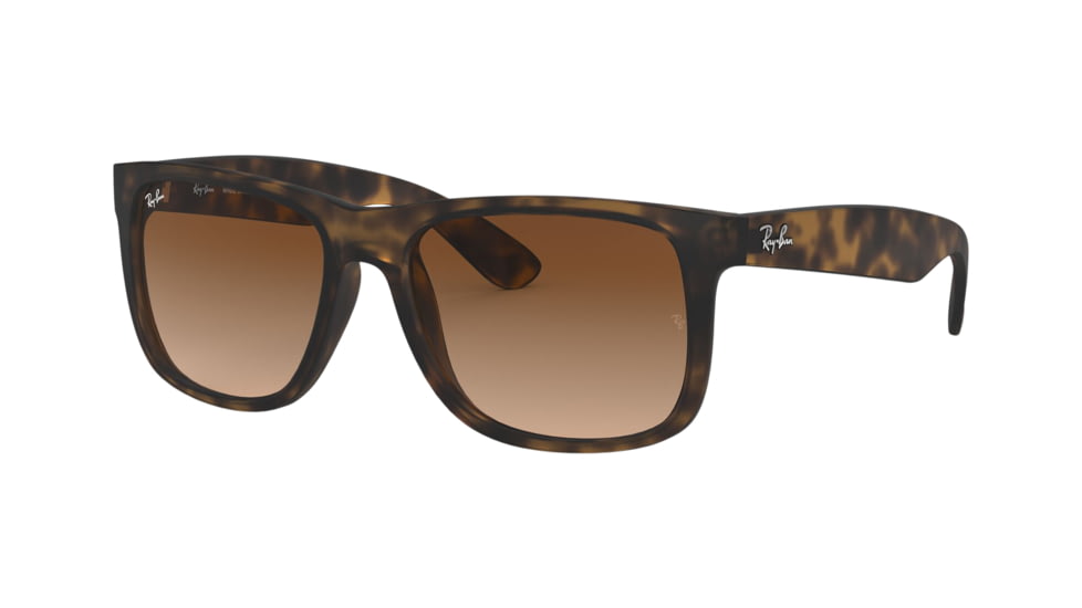 Ray-Ban RB4165 Sunglasses 710/13-5416 - Rubber Light Havana Frame, Brown Gradient Lenses
