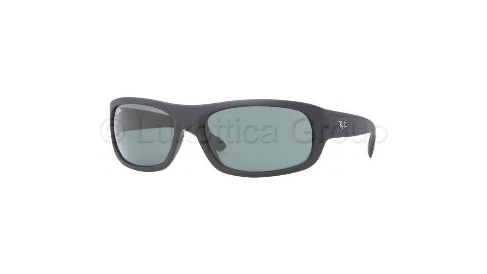Ray-Ban RB4166 Bifocal Prescription Sunglasses RB4166-622-6318 - Lens Diameter: 63 mm, Frame Color: Black Rubber