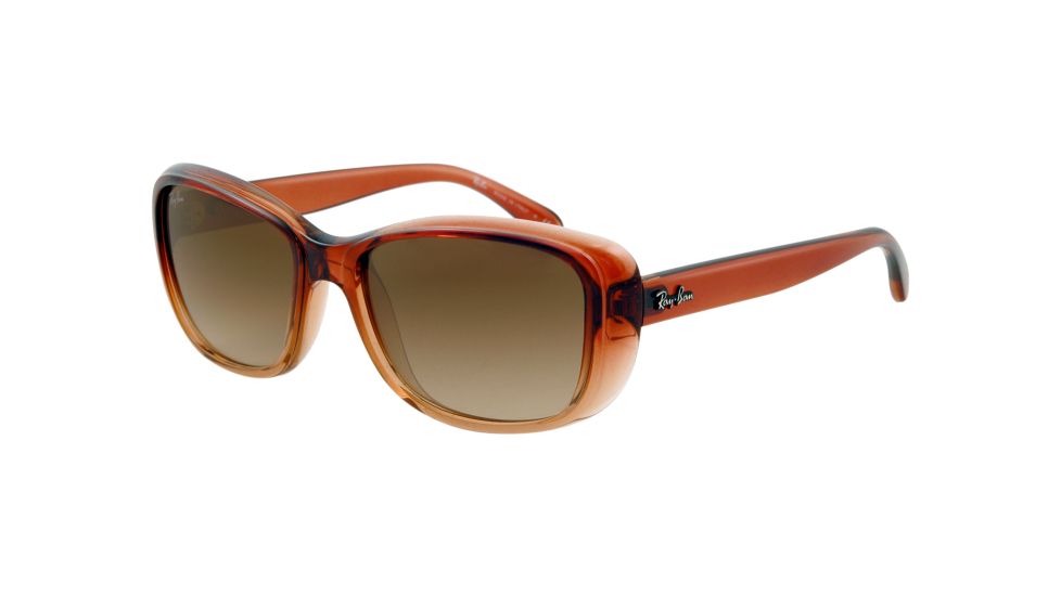 Ray-Ban RB4174 Single Vision Prescription Sunglasses RB4174-857-51-5617 - Lens Diameter 56 mm, Frame Color Brown Gradient