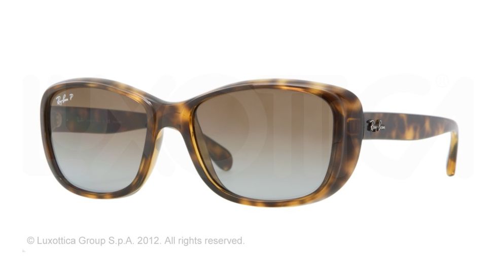 Ray-Ban RB4174 Prescription Sunglasses RB4174-710-M2-56 - Lens Diameter 56 mm, Frame Color Shiny Havana