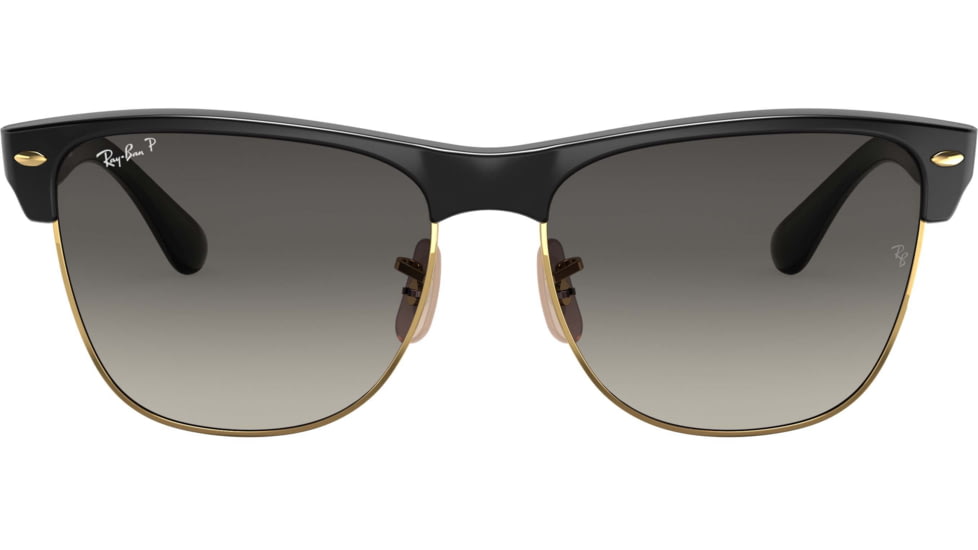 Ray-Ban RB4175 Sunglasses 877/M3-57 - Demi Gloss Black Frame, Grey Gradient Dark Grey - Pola Lenses