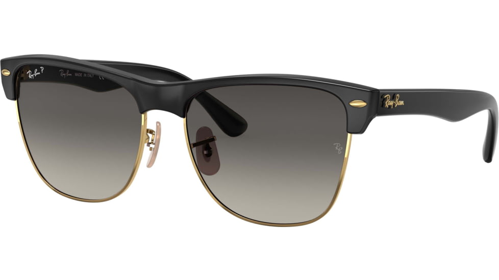 Ray-Ban RB4175 Sunglasses 877/M3-57 - Demi Gloss Black Frame, Grey Gradient Dark Grey - Pola Lenses