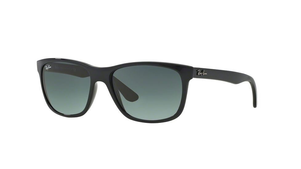 Ray-Ban RB4181 Prescription Sunglasses RB4181-601-71-57 - Lens Diameter 57 mm, Frame Color Black
