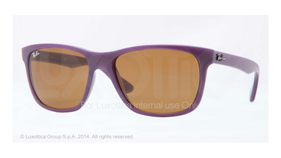 Ray-Ban RB4181 Prescription Sunglasses RB4181-6034-57 - Lens Diameter 57 mm, Frame Color Opal Violet